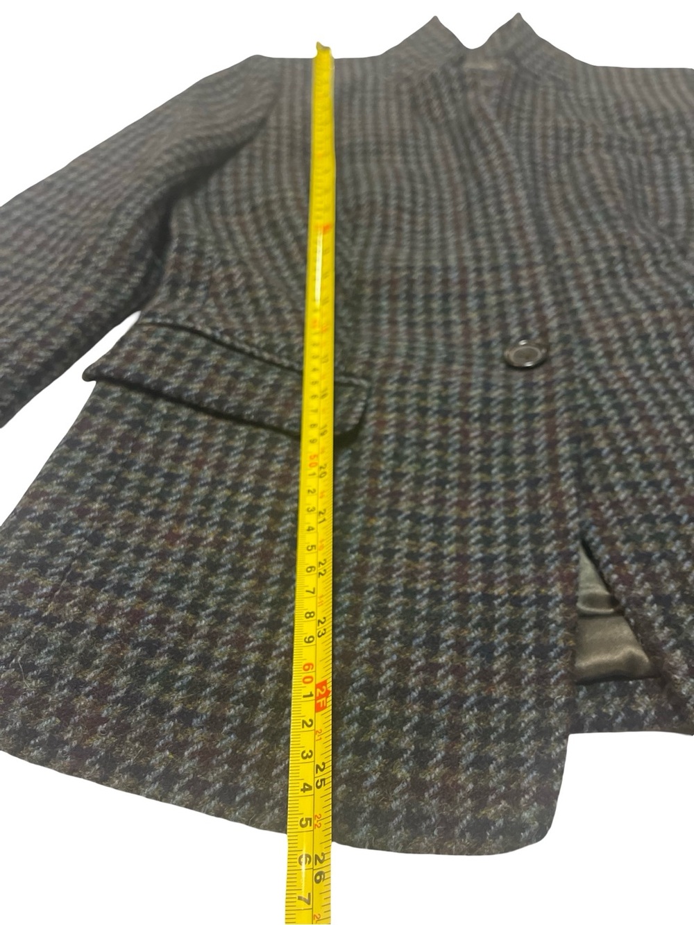 J. Crew JCrew Houndstooth Regent Wool Blazer Sz 8 Preppy Classic Career Academia - Picture 3 of 11